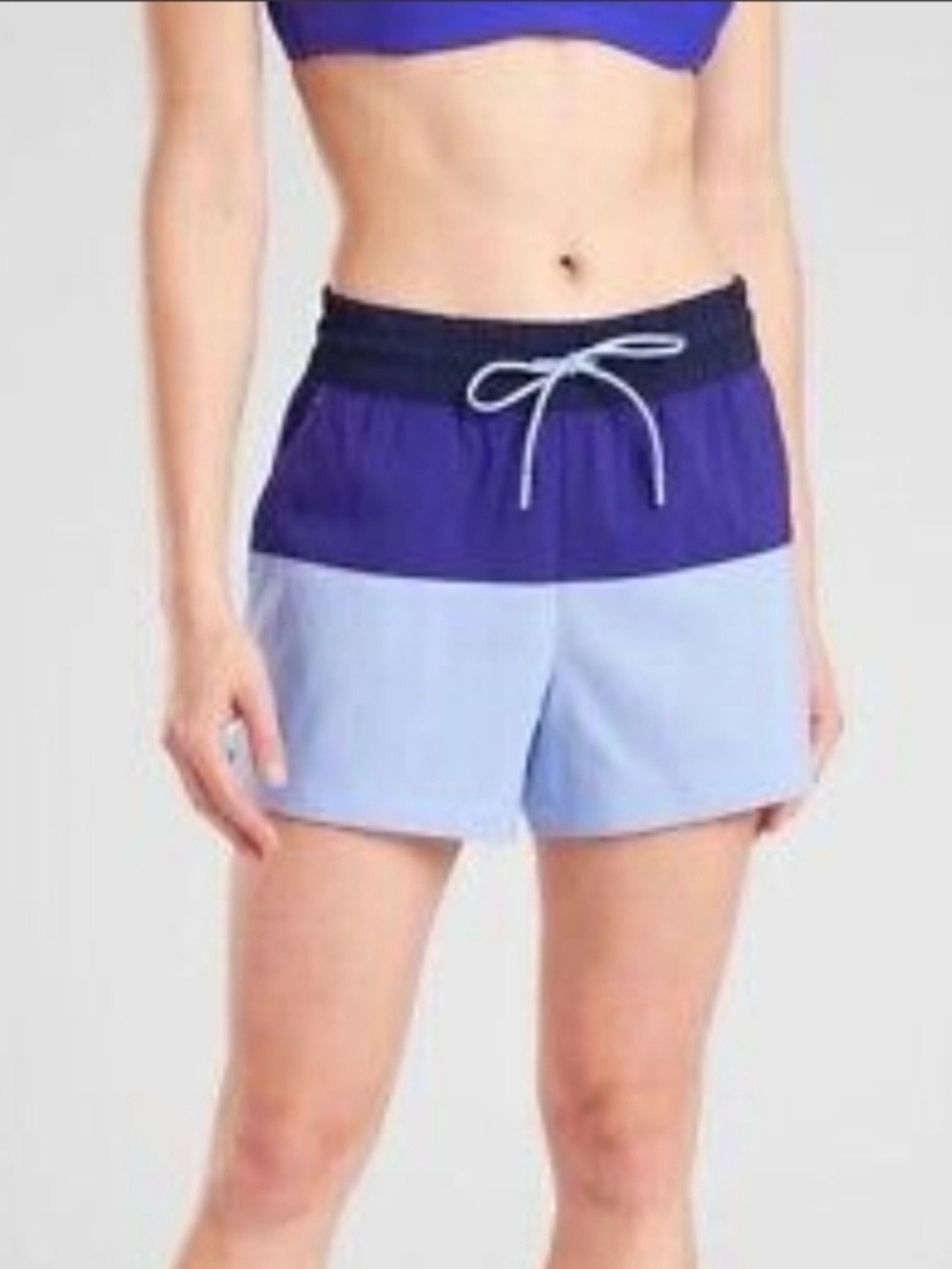 Athleta Oahu ColorBlock Shorts *Swim‎ *Running